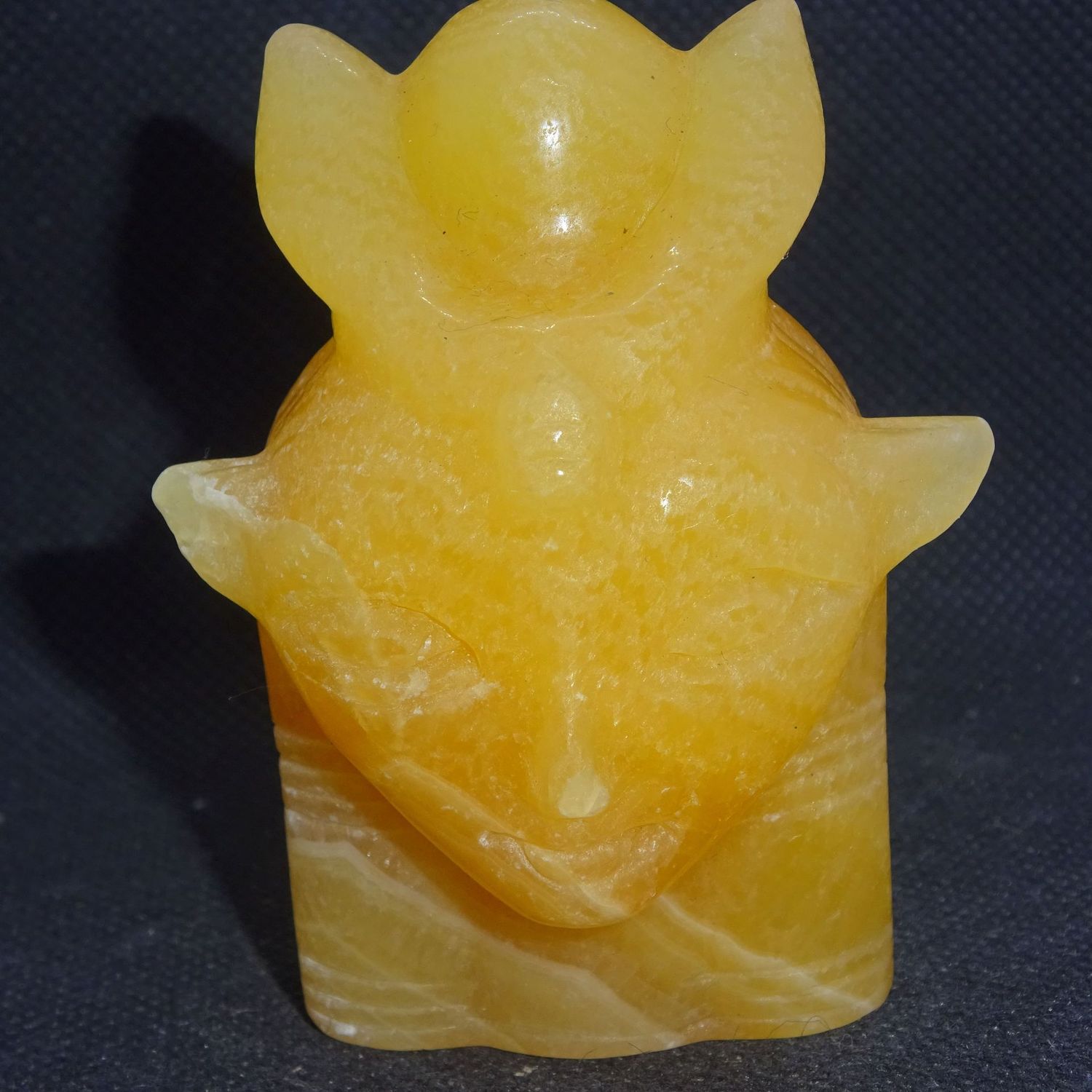 Göttin Hathor: Orangencalcit 3