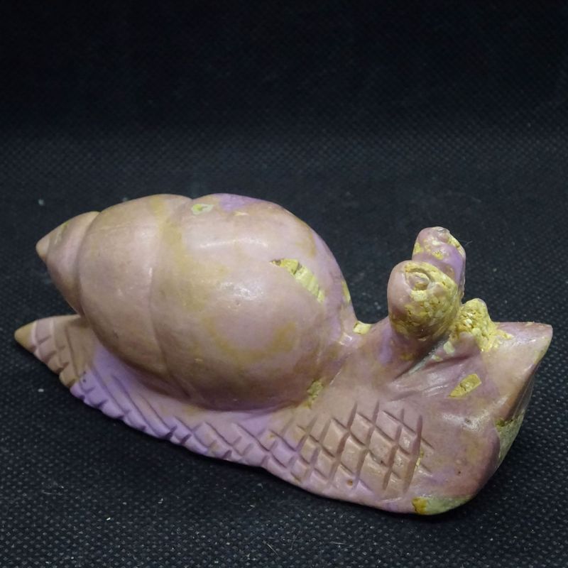 Krafttier: Schnecke aus Phosphosiderit 1 Krafttier: Schnecke aus Phosphosiderit 1