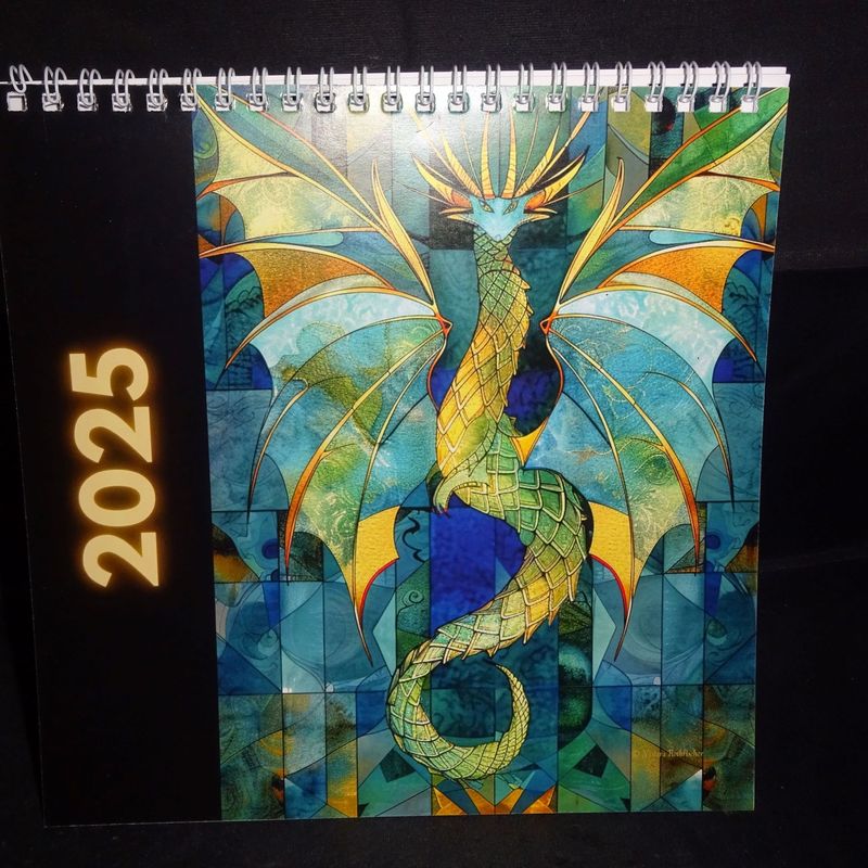 Birgit Hable & Nistara Rothfischer: Kalender 2025 aus der Reihe Birgit Hable & Nistara Rothfischer: Kalender 2025 aus der Reihe "Mystische Drachenwesen"