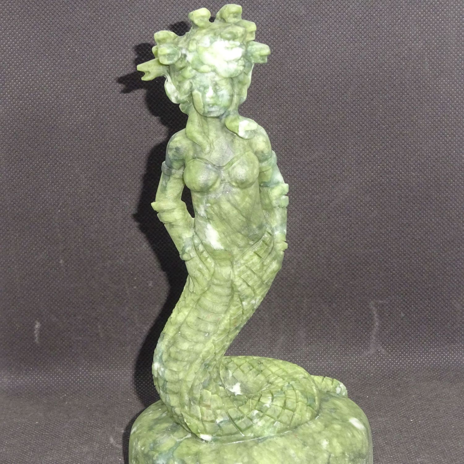 Göttin Medusa: Jade