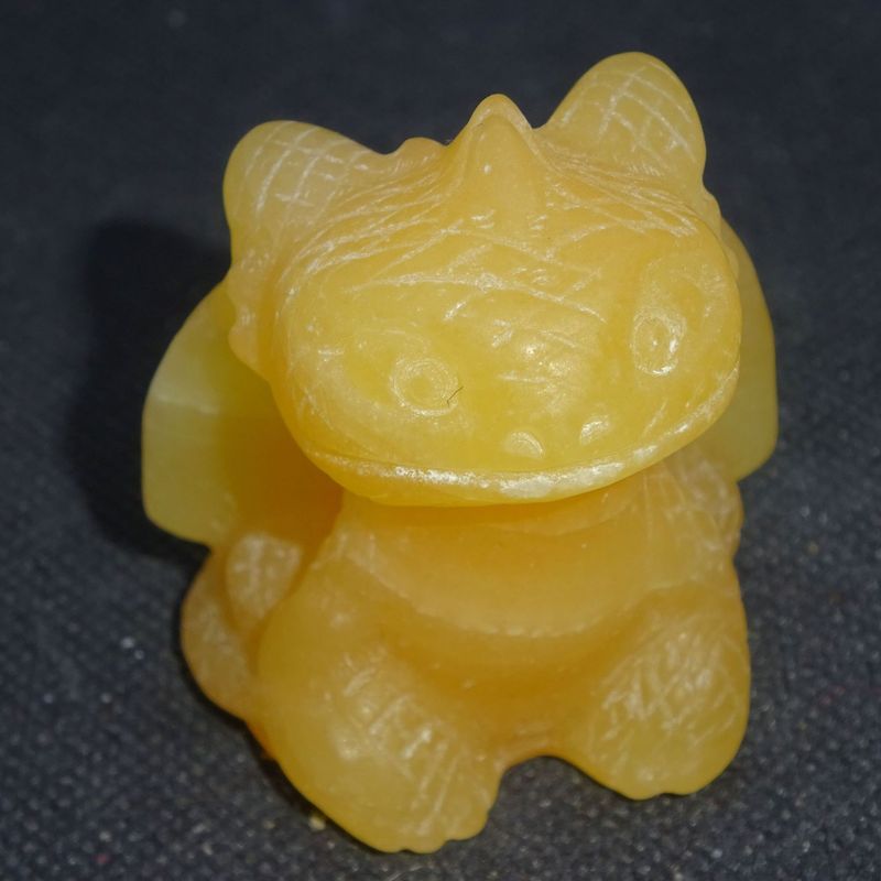 Mutter Erde Baby Drache: Orangencalcit 1 Mutter Erde Baby Drache: Orangencalcit 1