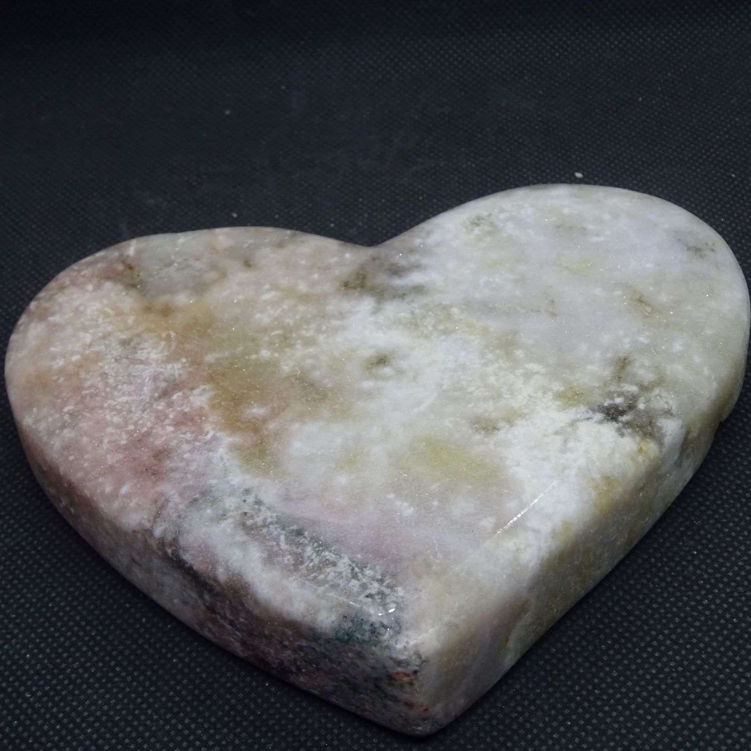 Kristallherz: Pink Amethyst 2