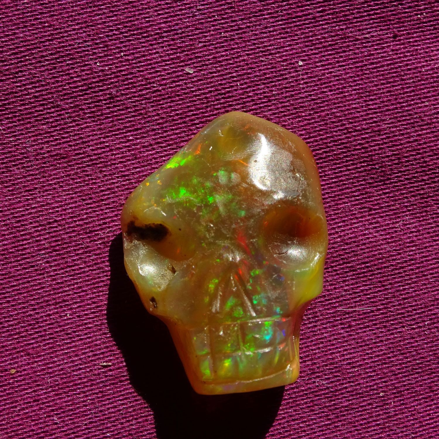 Kristallschädel: äthiopischer Opal 2