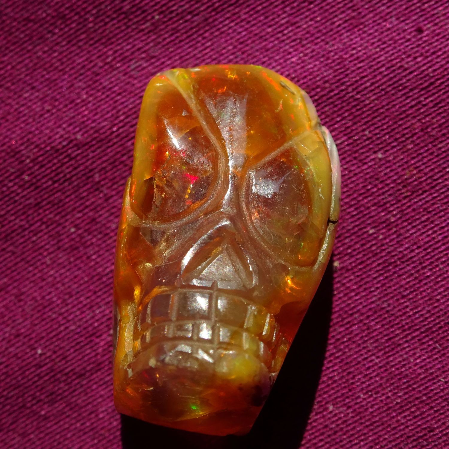 Kristallschädel: äthiopischer Opal 6