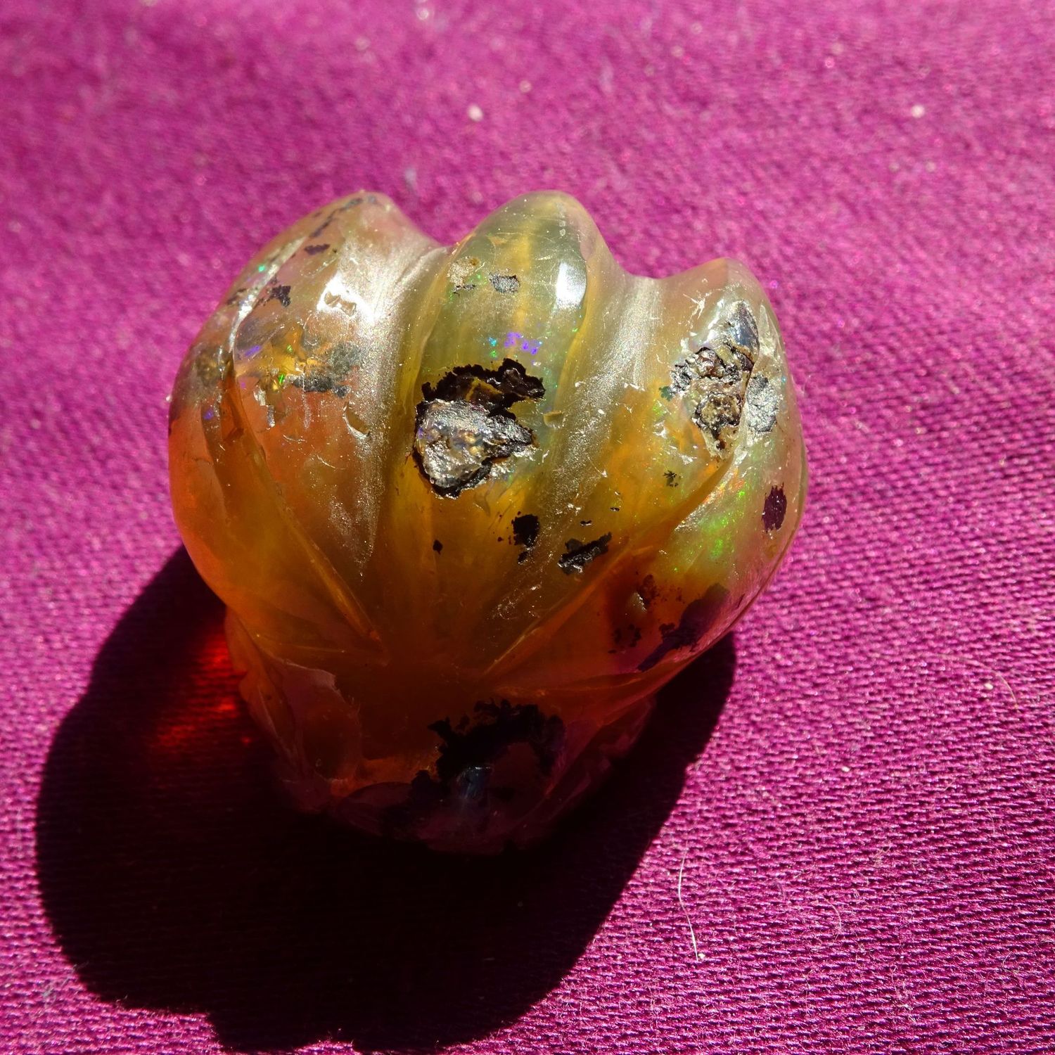 Drachenkopf: äthiopischer Opal 7