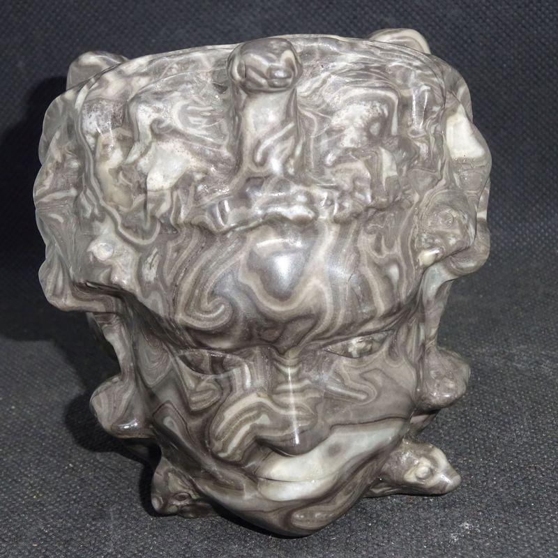 Göttin Medusa: Muschelstein 1