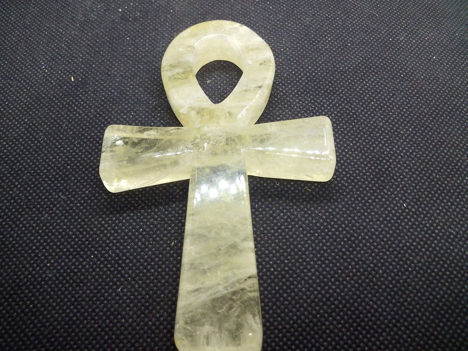 Symbol: Ankh aus Citrin 2
