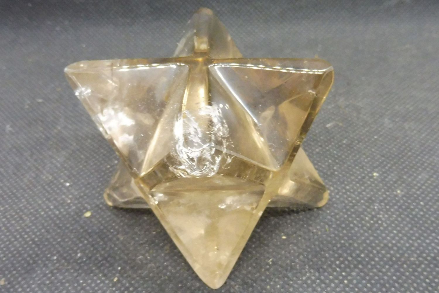 Symbol: Merkaba aus Raucquarz/Citrin