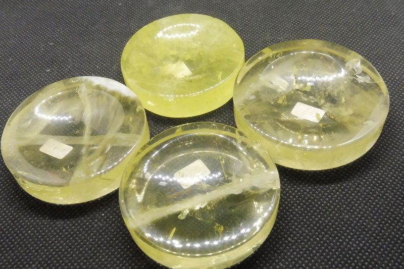 Kristallschale: Lemoncitrin Kristallschale: Lemoncitrin