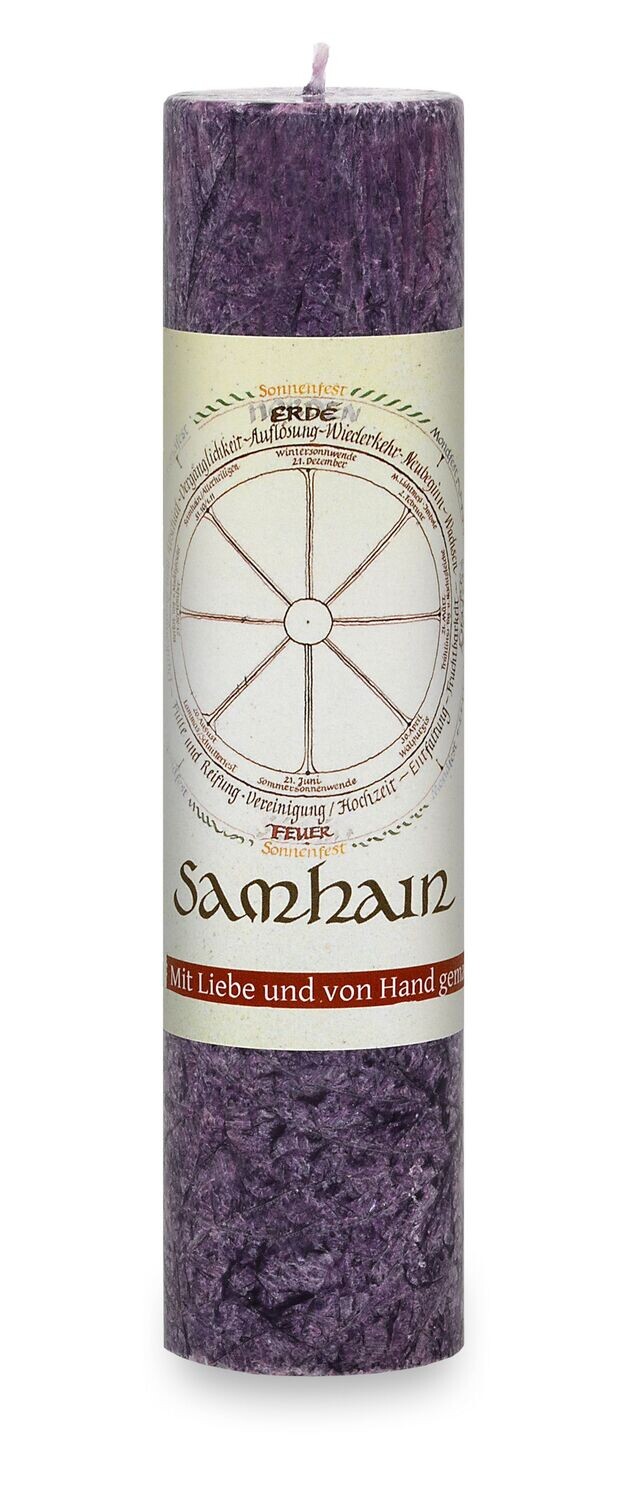 Allgäuer Heilkräuterkerze: Samhain Allgäuer Heilkräuterkerze: Samhain