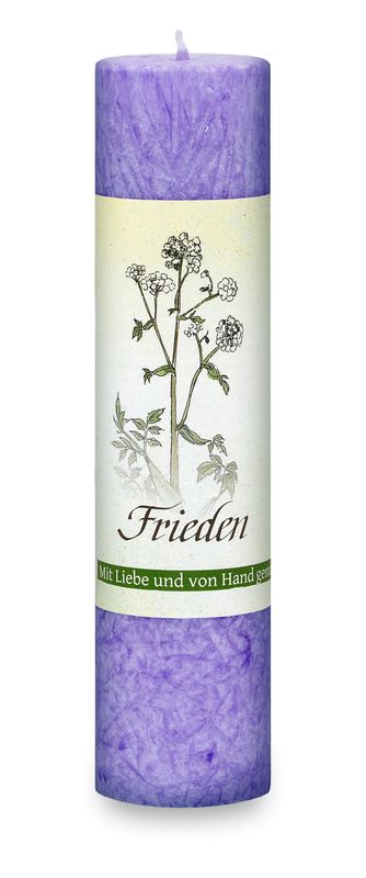Allgäuer Heilkräuterkerze: Frieden Allgäuer Heilkräuterkerze: Frieden