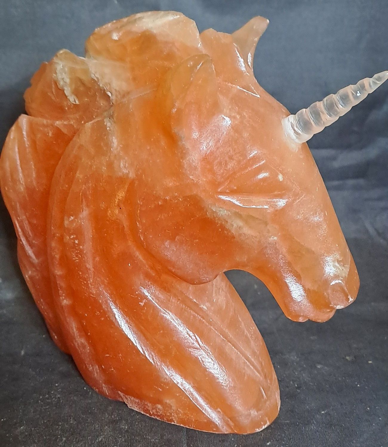 Einhorn: Selenit Einhorn: Selenit