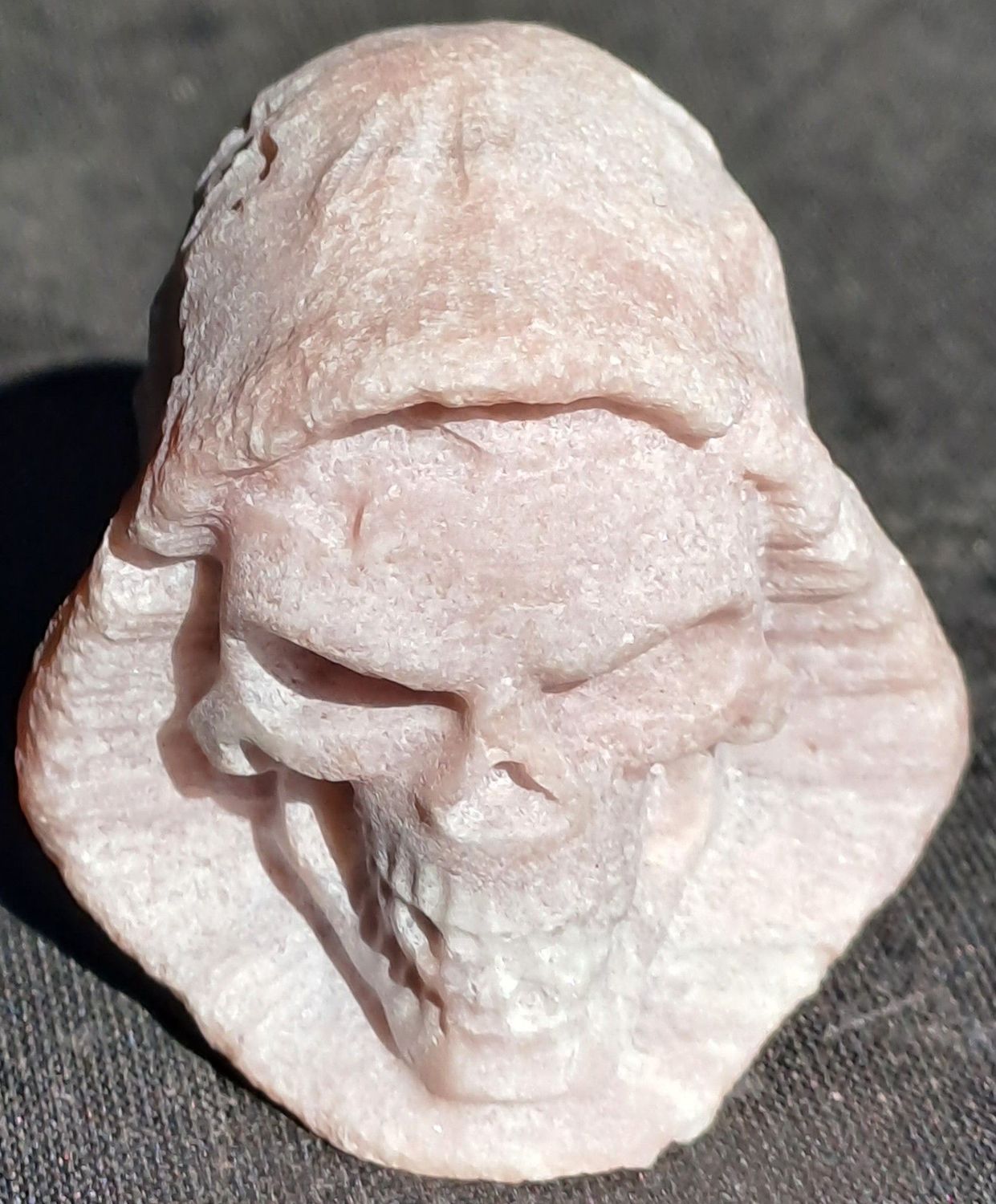 Kristallschädel: Pinker Andenopal Kristallschädel: Pinker Andenopal