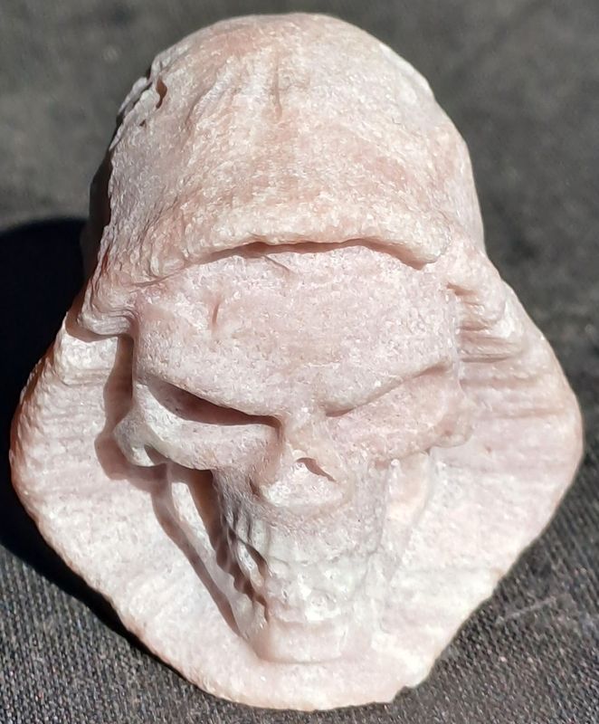 Kristallschädel: Pinker Andenopal