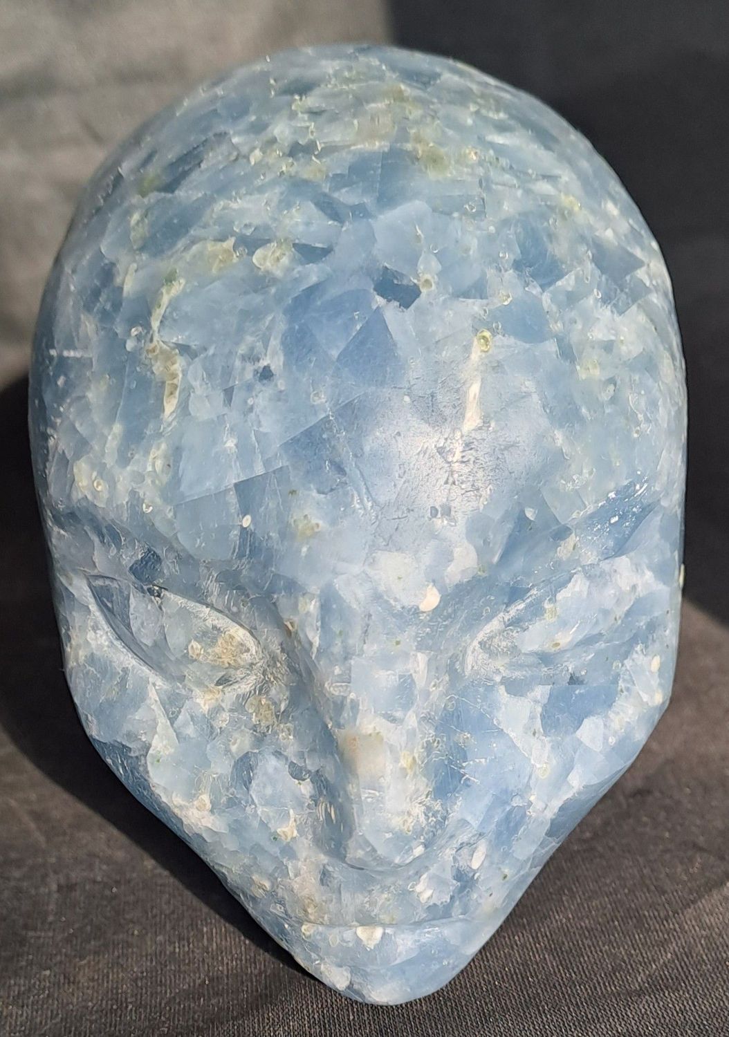 Kristallschädel: Elfe aus Coelestin 1