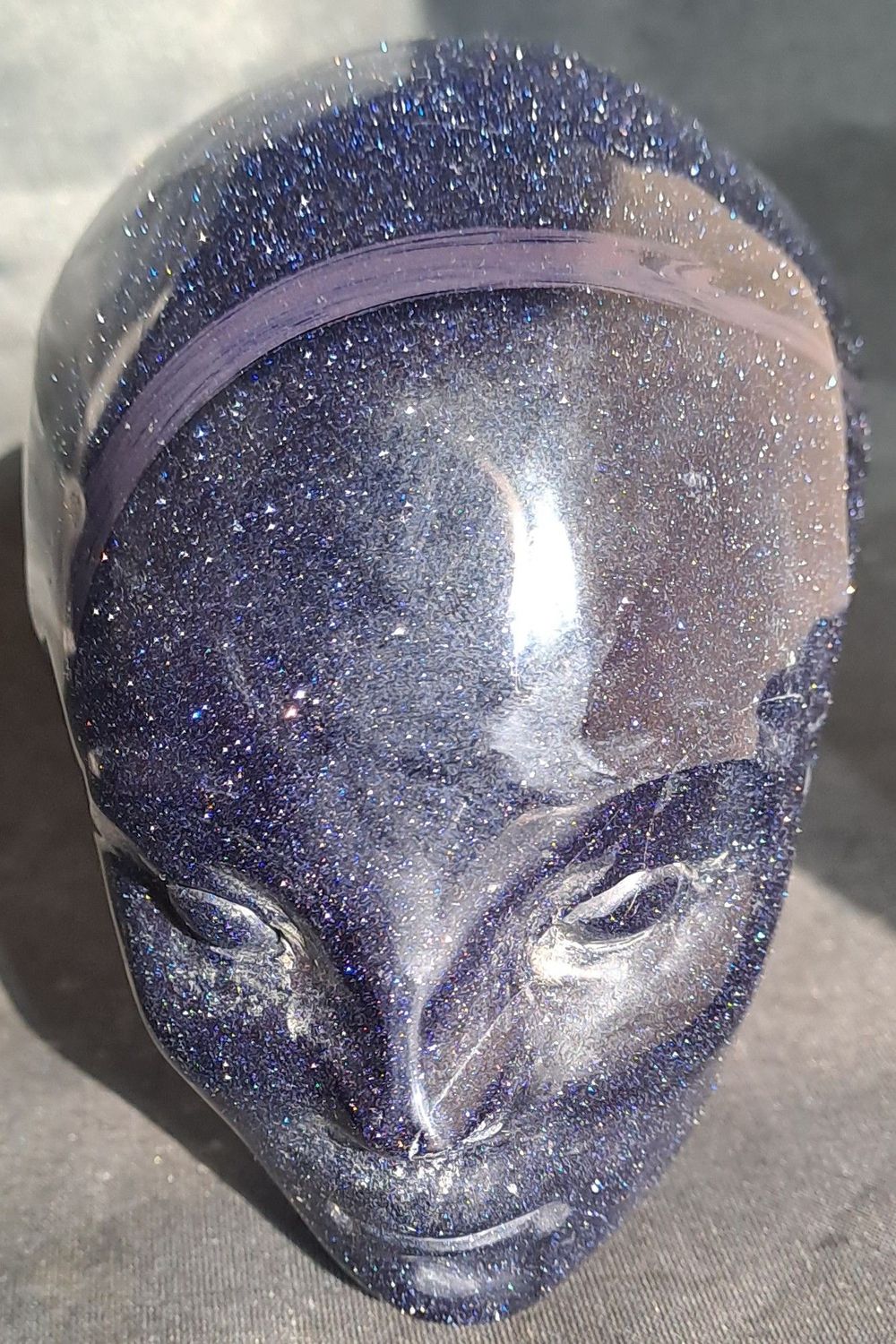 Kristallschädel: Blaufluss Kristallschädel: Blaufluss