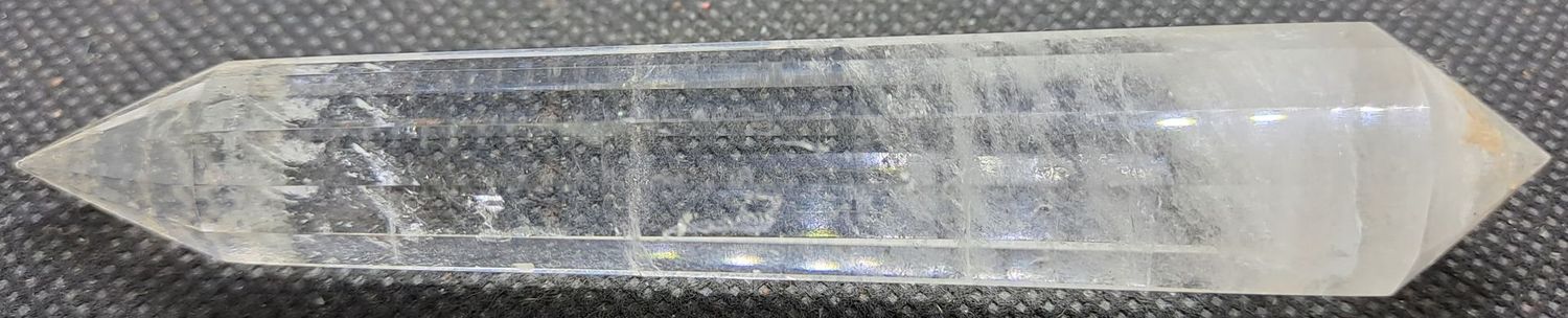 Energiestab: Energiestab: "Vogelcut" Kristall aus Bergkristall 3