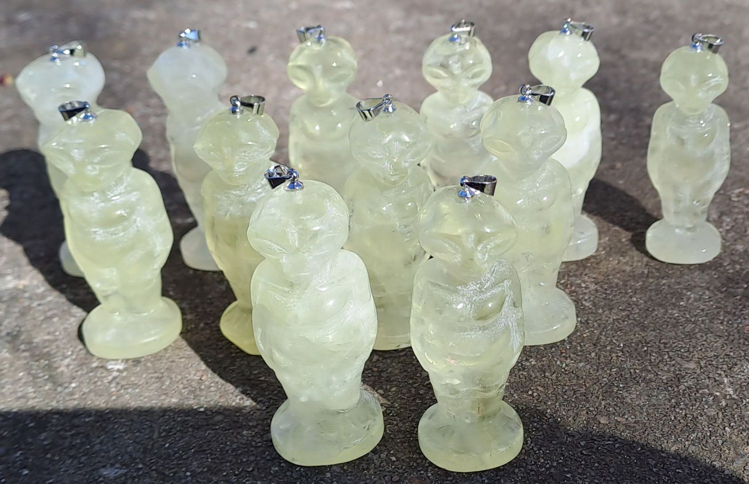 Urmutter: Anhänger aus Lemon Citrin