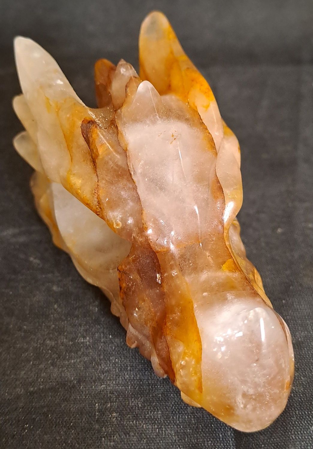 Drachenkopf: Golden Healer Quarz 1