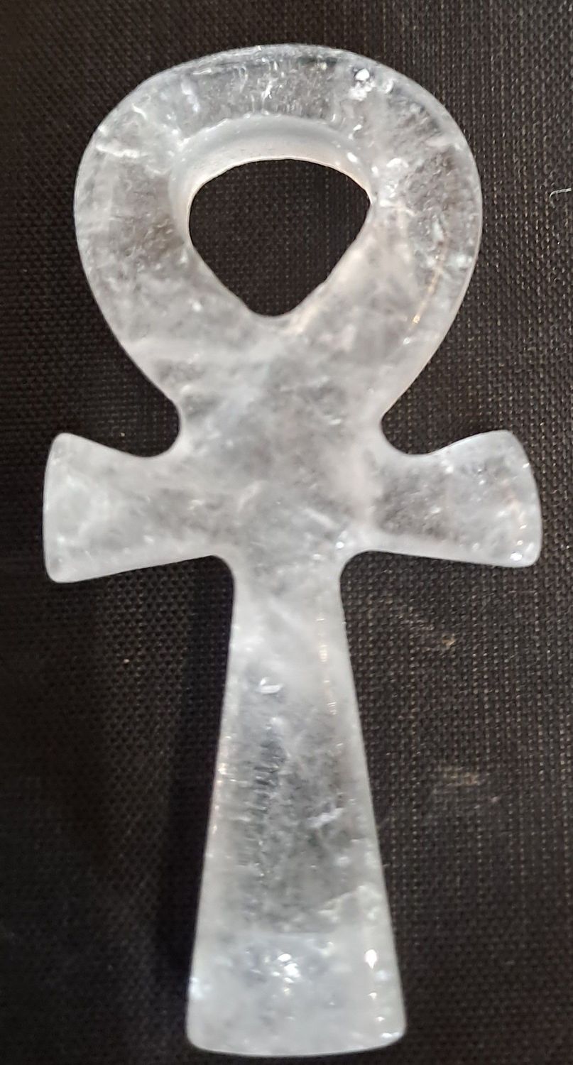 Symbol: Ankh aus Bergkristall