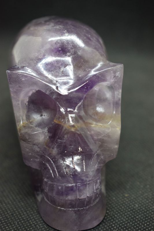 Kristallschädel: Langschädel aus Amethyst 3 Kristallschädel: Langschädel aus Amethyst 3