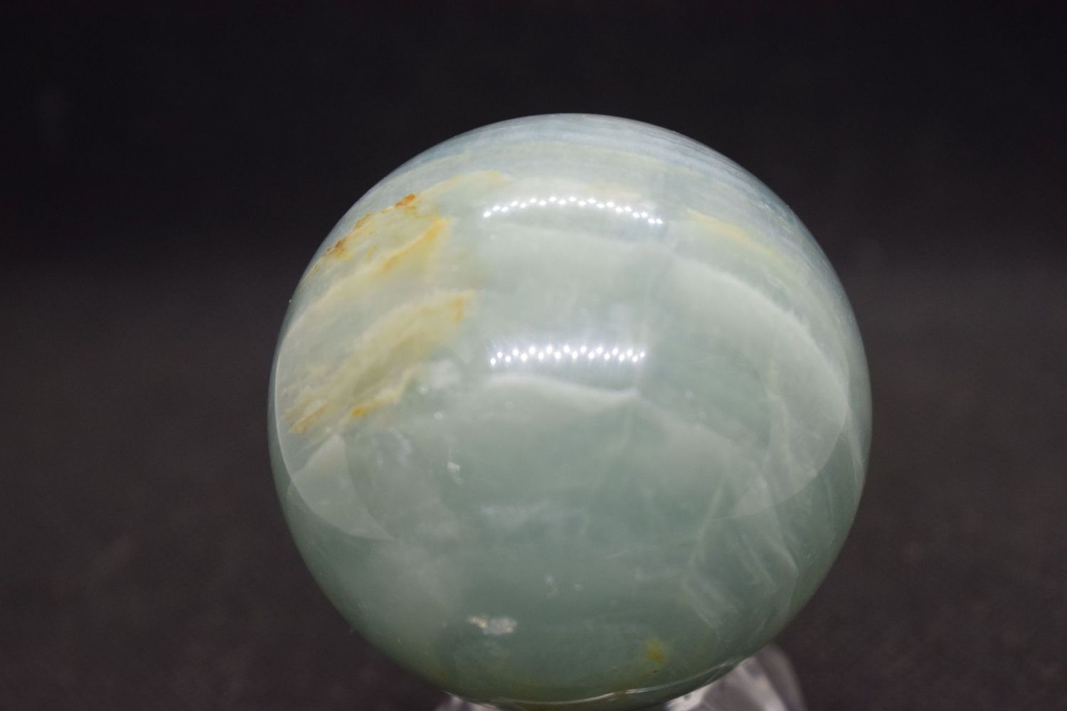 Kristallkugel: Onyx Marmor 3 Kristallkugel: Onyx Marmor 3