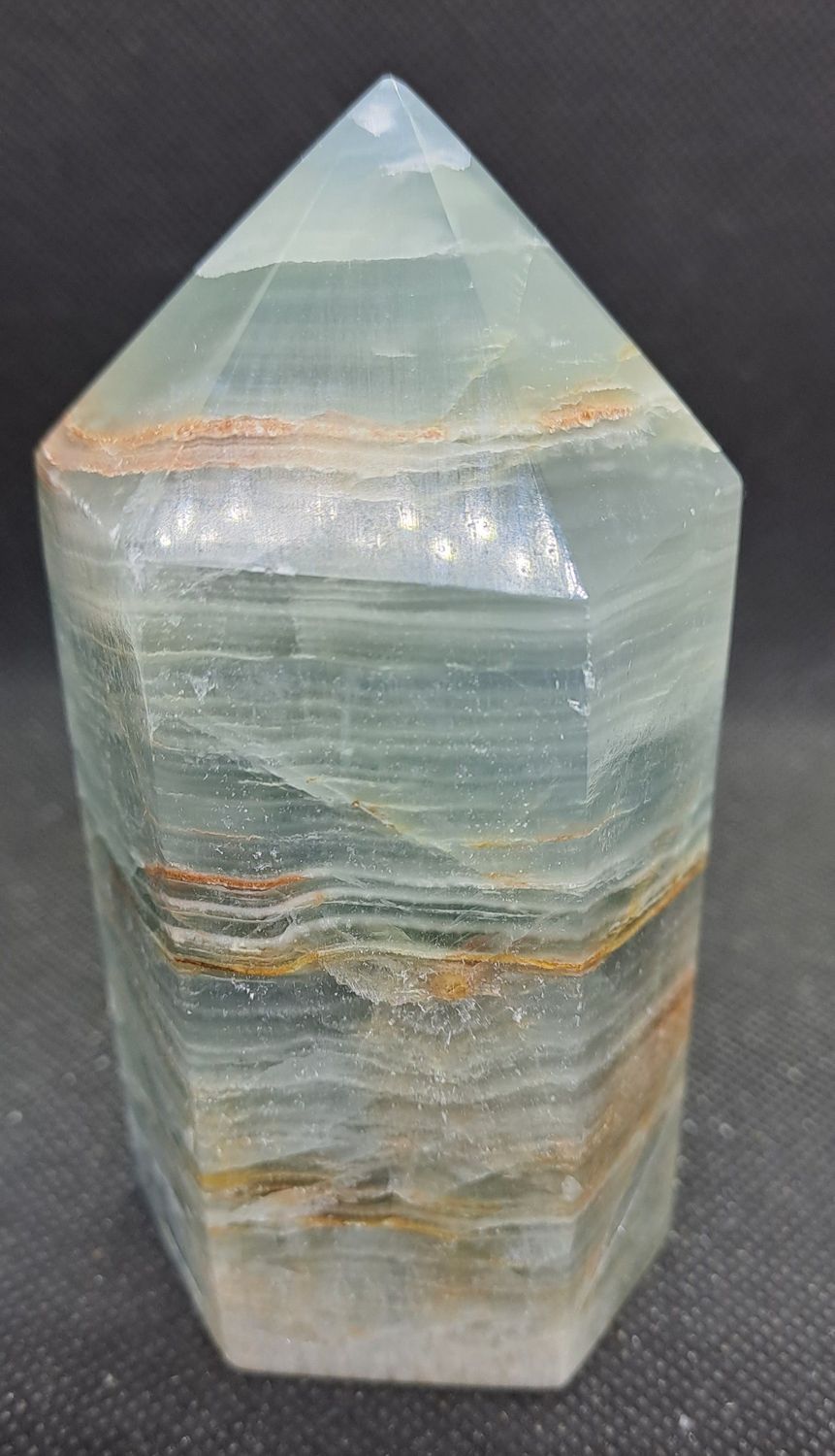 Kristallspitze: Onyx Marmor