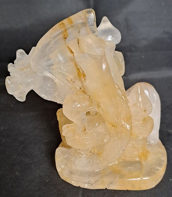 Ganzkörperdrache: Golden Healer Quarz 1 Ganzkörperdrache: Golden Healer Quarz 1