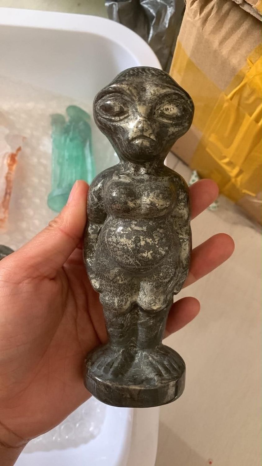 Urmutter: Pyrit 15 cm