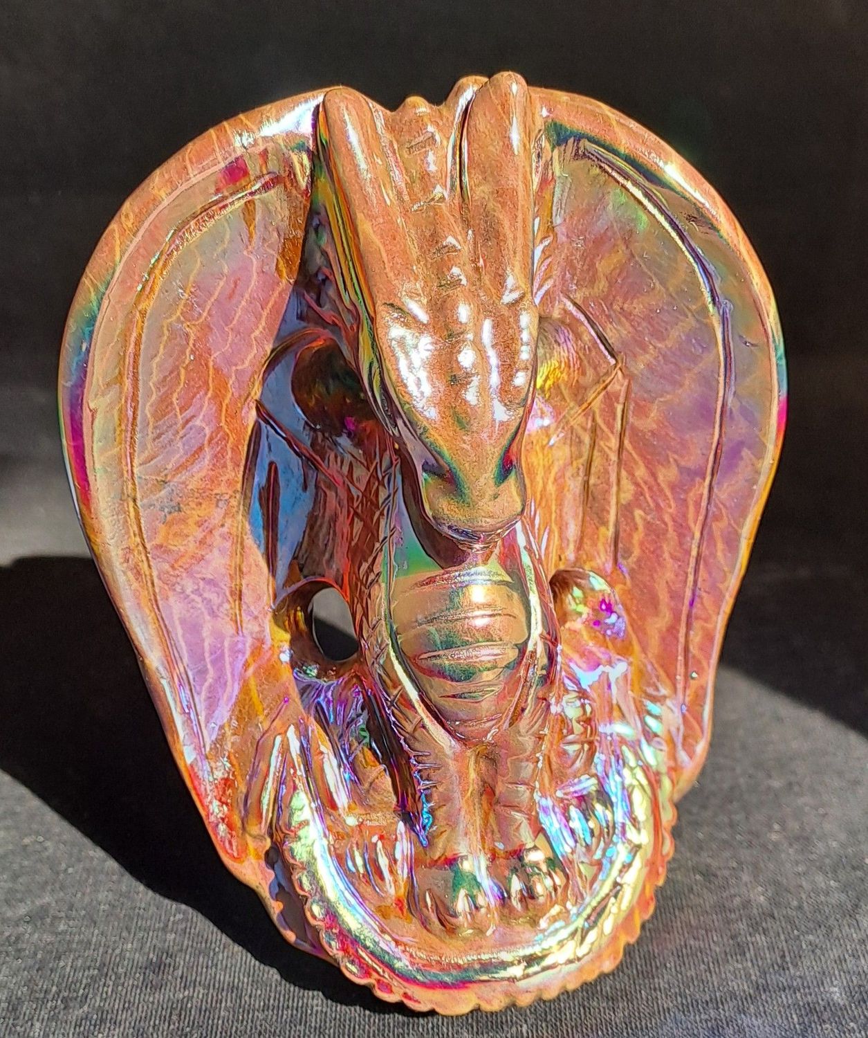 Drachen Skulptur: Aqua Aura Drachen Skulptur: Aqua Aura