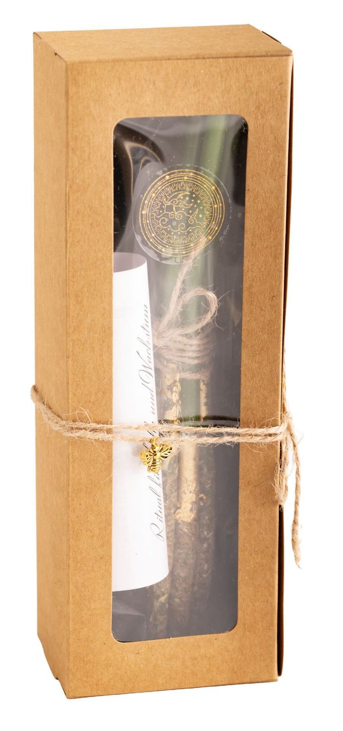 Kerzen Ritual Set: Wachstumslicht, mehrteilig