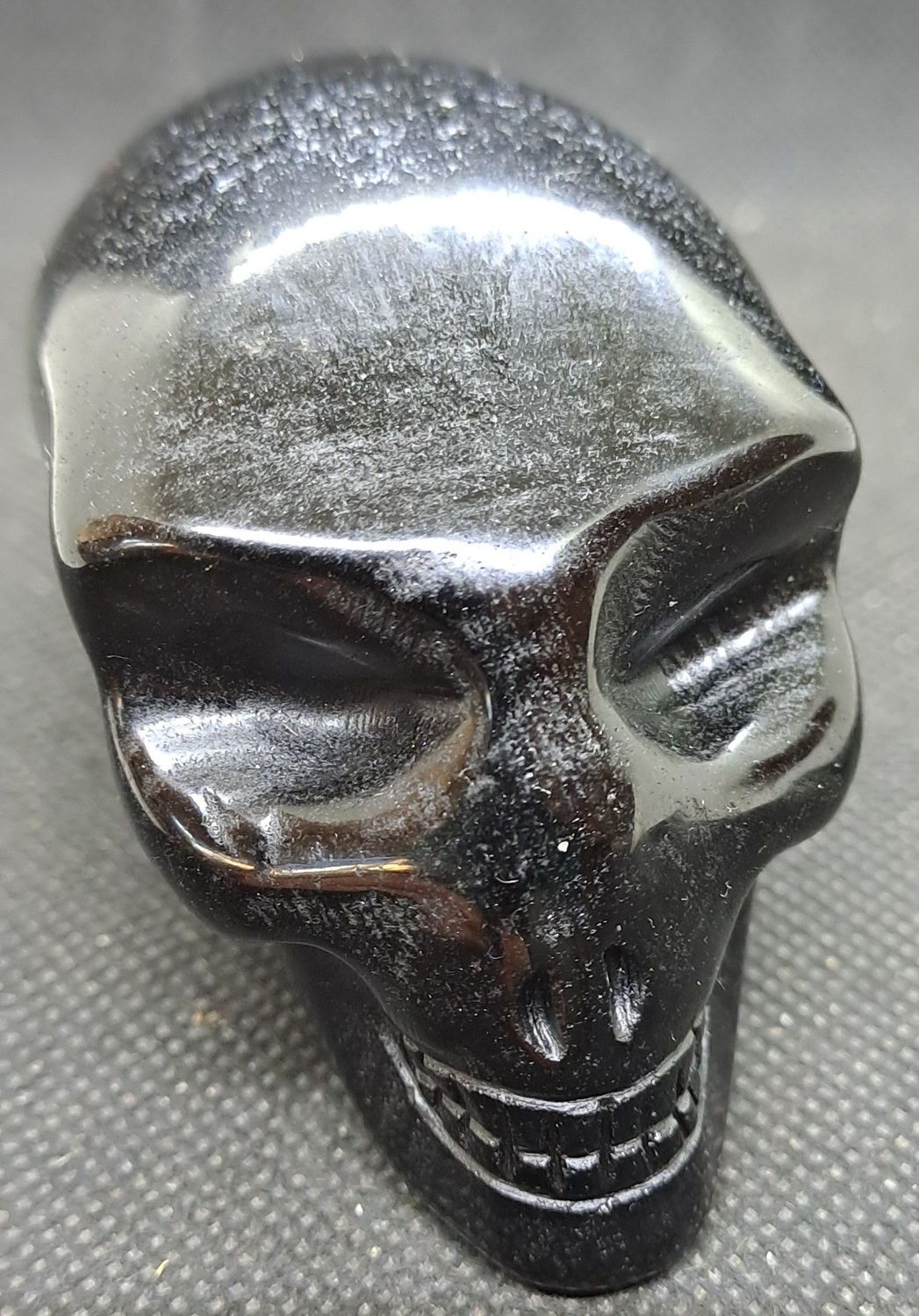 Kristallschädel: Langschädel aus Obsidian