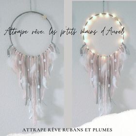 Attrape rêve Rubans et Plumes