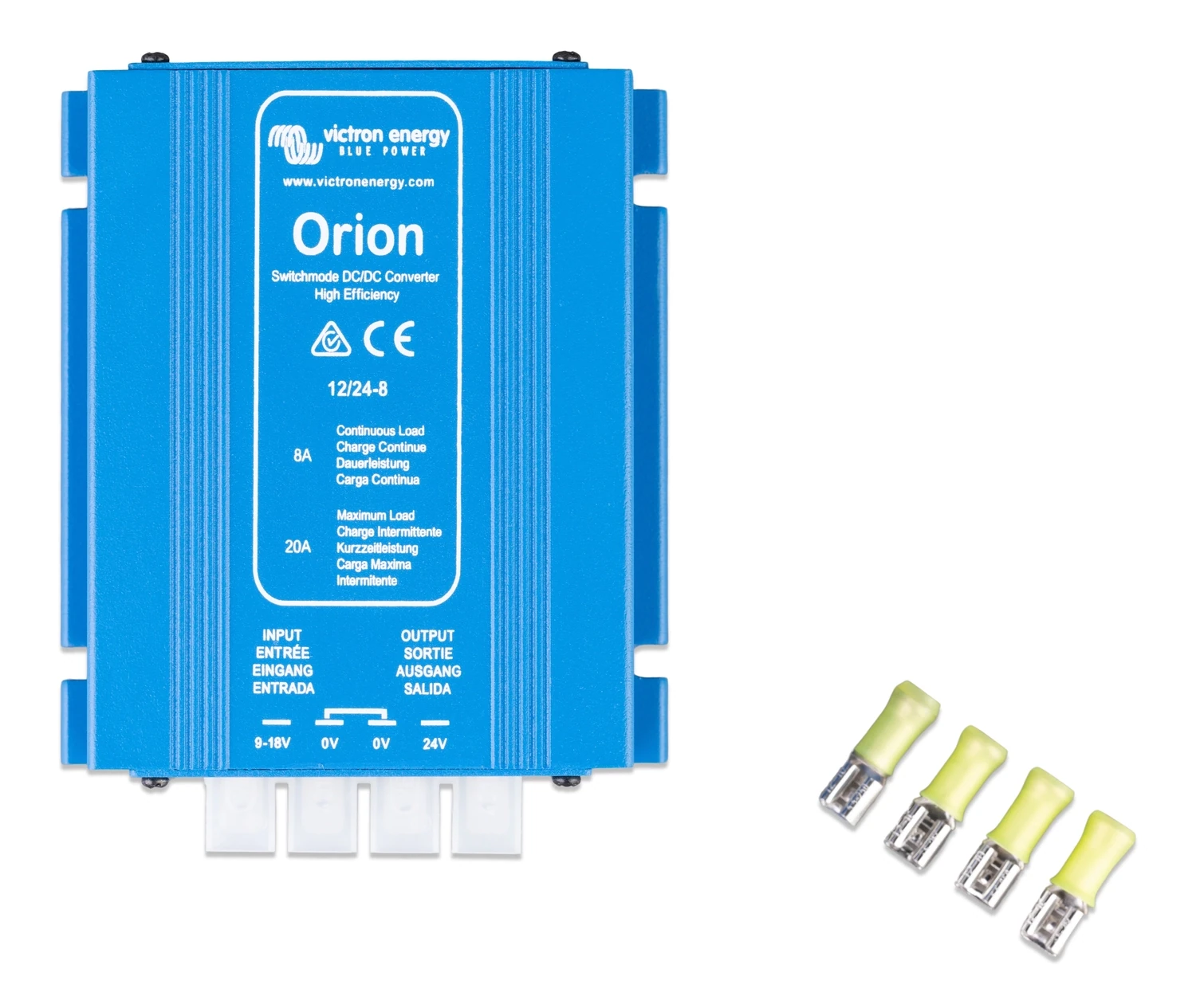 Orion DC-DC Converters Non-isolated, High power, Модифи­ка­ция: Orion 12/24-8 DC-DC converter IP20
