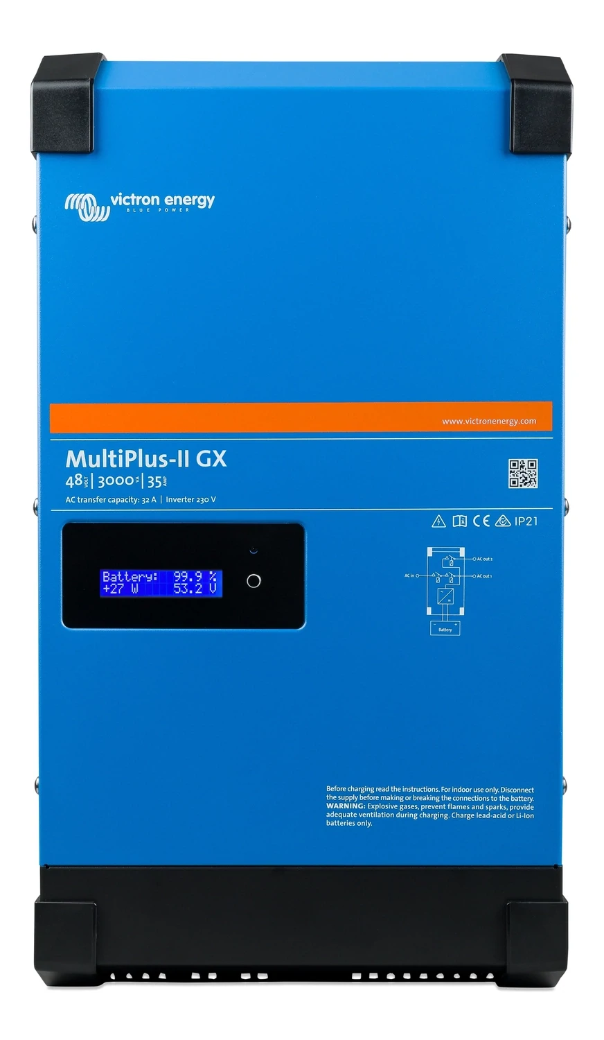 MultiPlus-II GX, Модифи­ка­ция: 48Vdc 230Vac 3kV·A