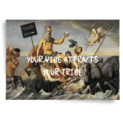 YOUR VIBE ATTRACTS YOUR TRIBE