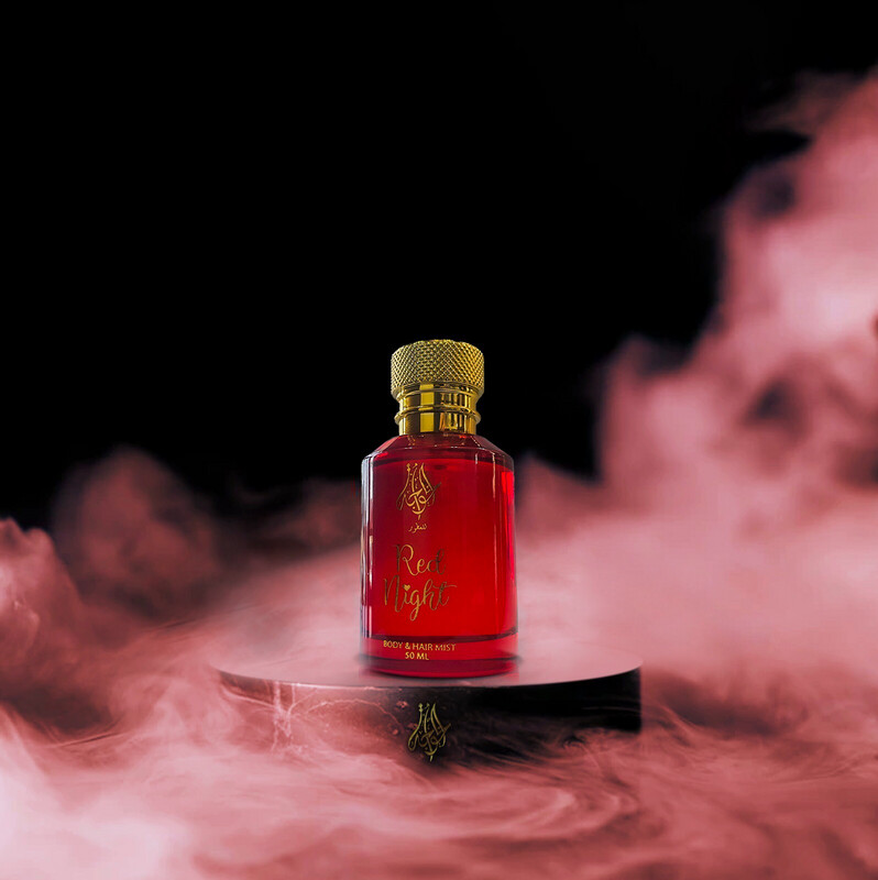 Red night perfume