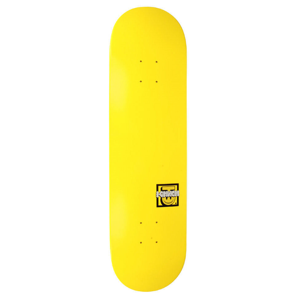 Дека для скейта ЮНИОН Neon team yellow 8.125 x 31.875