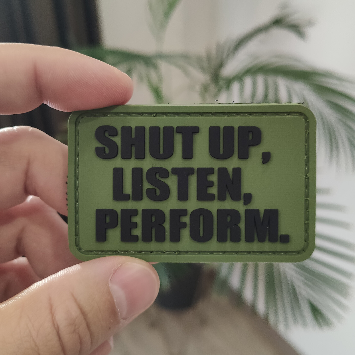 Shut up, listen, perform