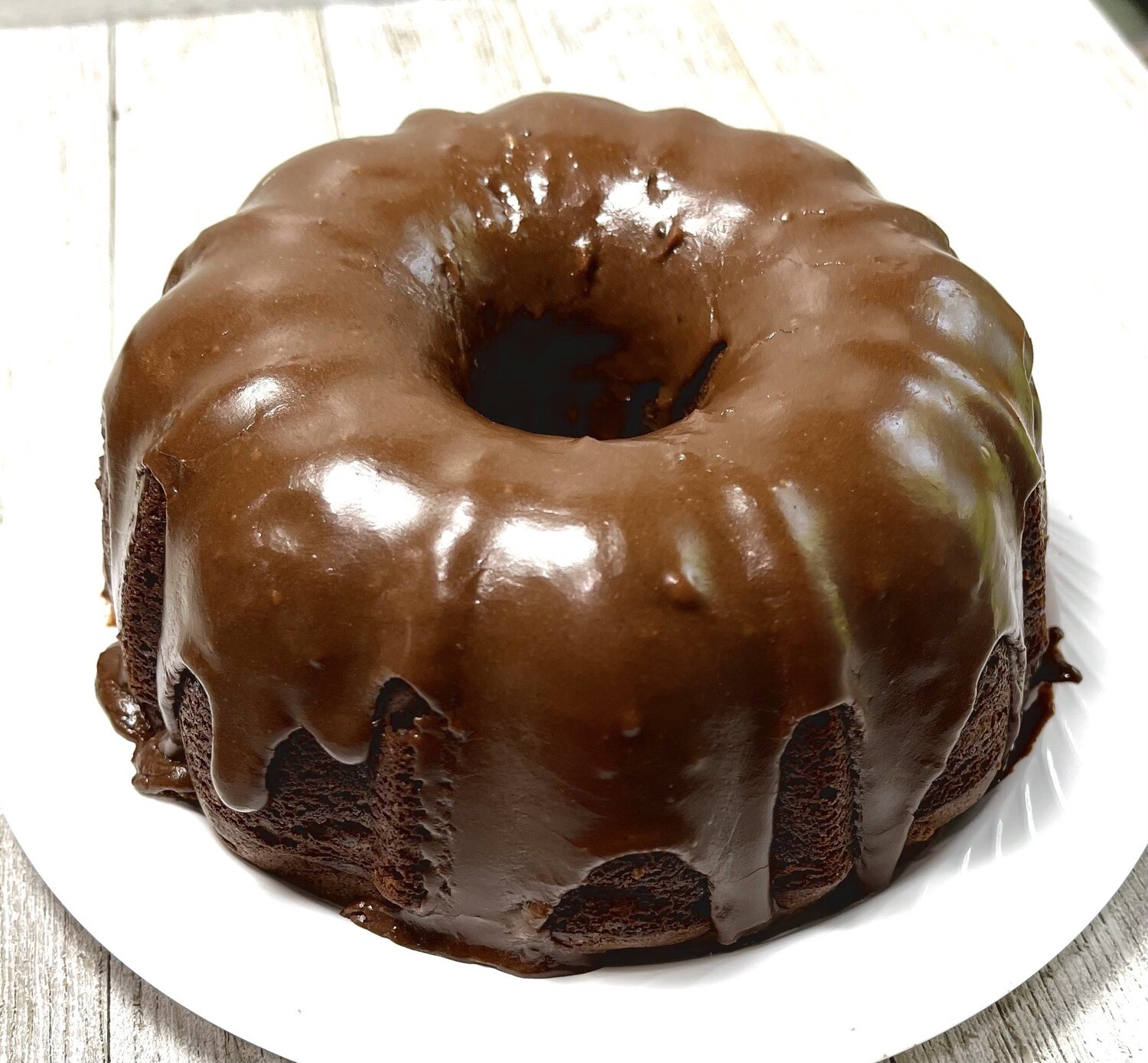 Chocolate/Chocolate Chip Bundt Cake 9 inch