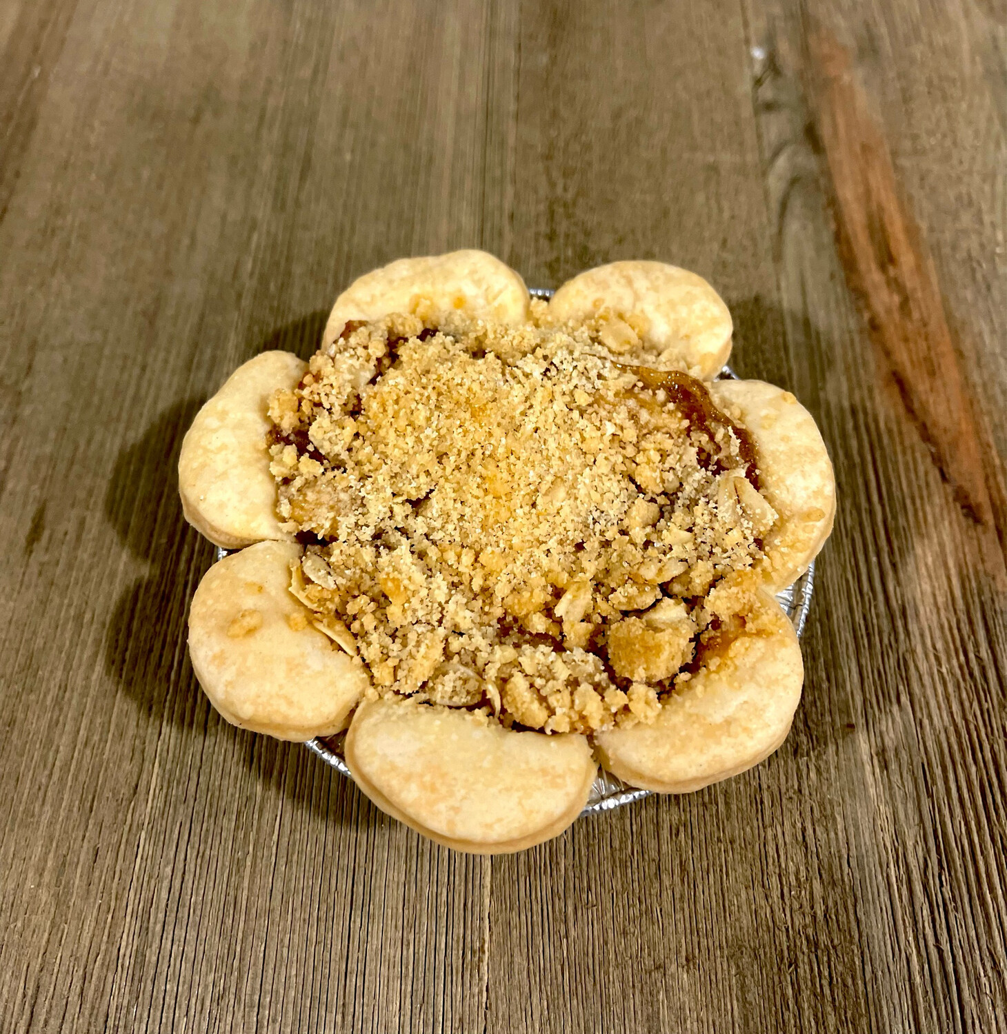 Blueberry Crumble Pie 3 Inch Mini Tart