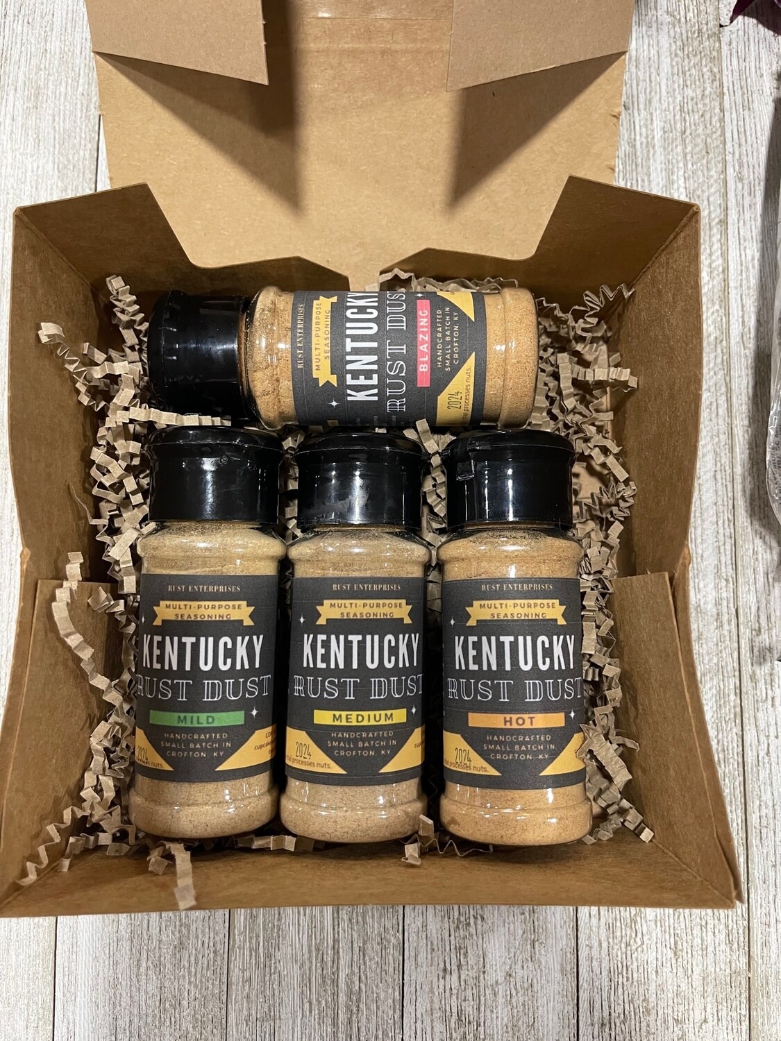 Kentucky Rust Dust - Gift Box 2.0 oz Bottle 4-Pack