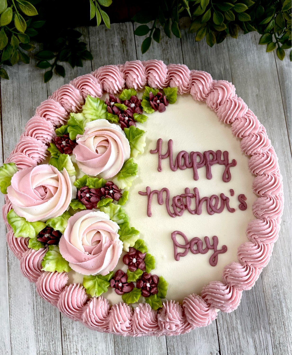 Mother’s Day Cake (Wedding Cake Flavor)