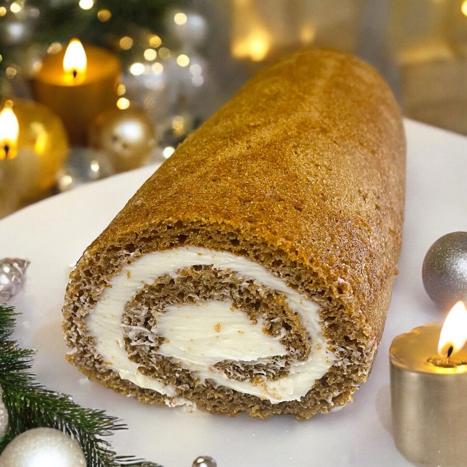 Pumpkin Roll 3.5 Inch