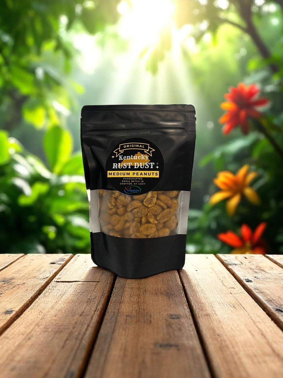KRD Seasoned Peanuts 3oz Medium
