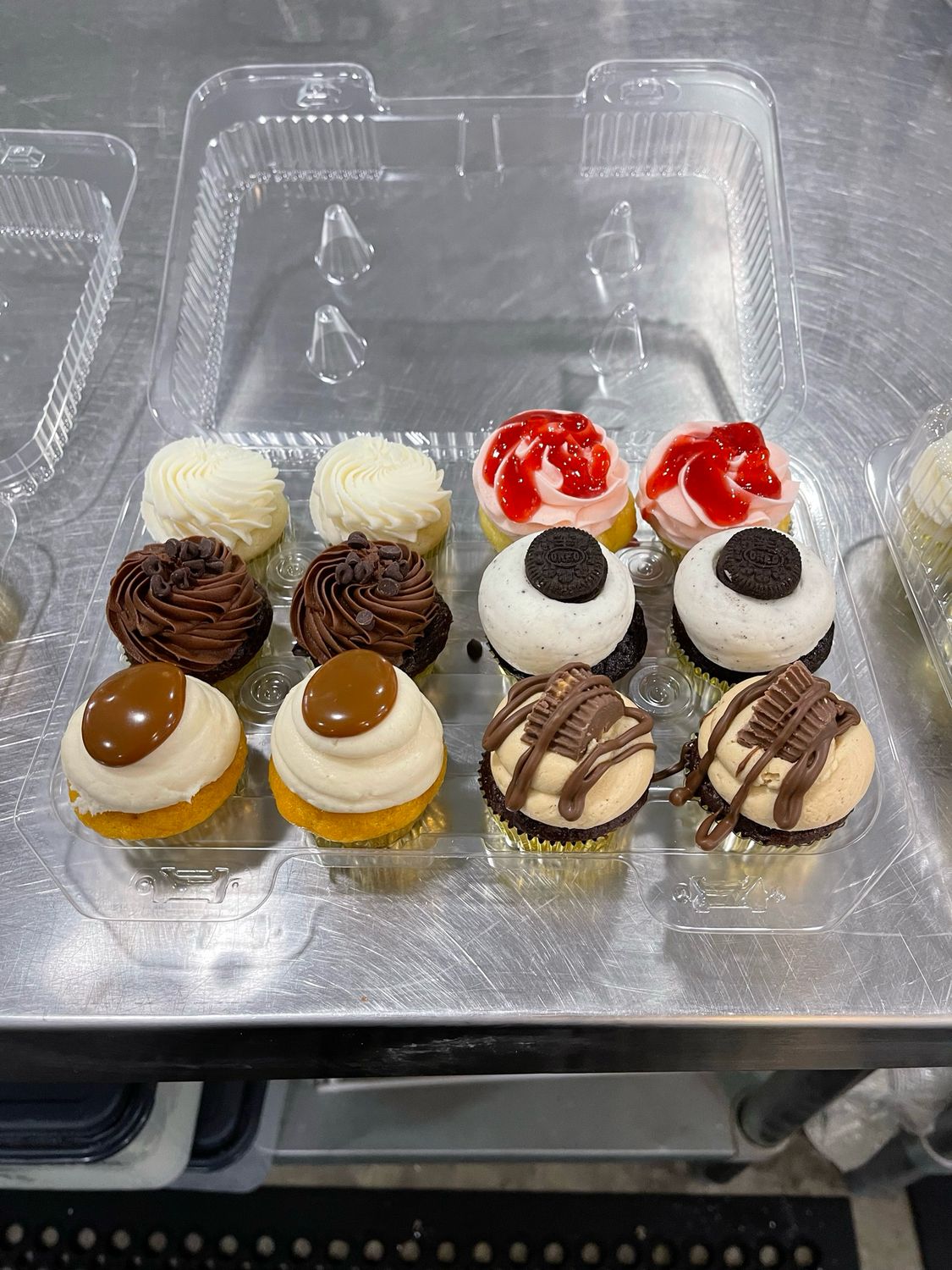 One Dozen Mini Cupcake Sampler