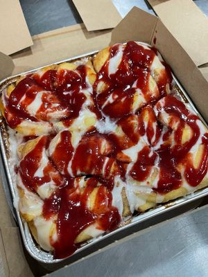 Strawberry Twist Cinnamon Rolls