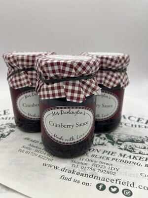 Mrs Darlingtons Cranberry Sauce