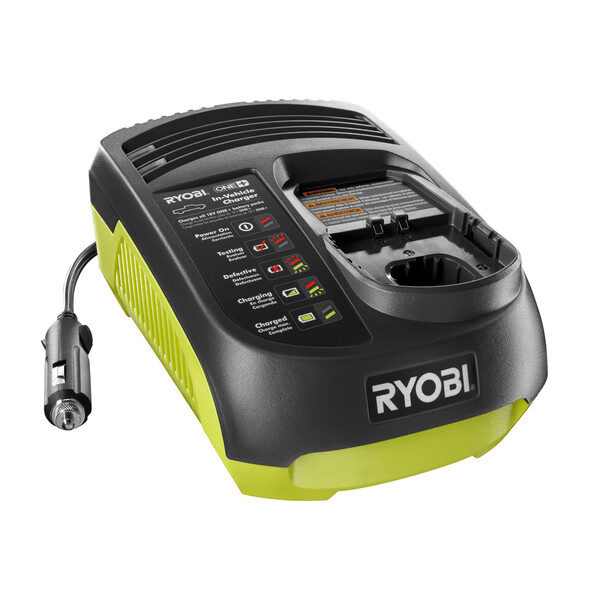 RYOBI 18V ONE+ DUAL CHEMISTRY IN-VEHICLE CHARGER