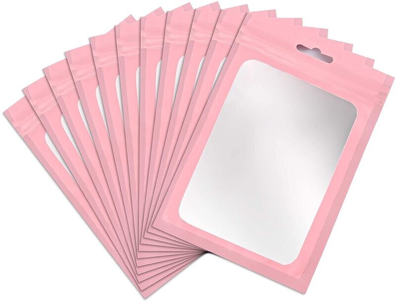 Mylar Bags (4x6 inch) Pink
